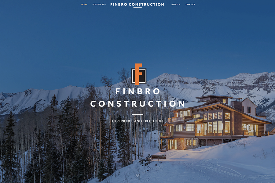 Finbro Construction Launches New Website